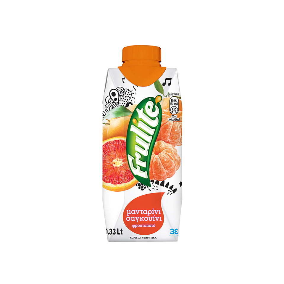 Frulite Fruit Drink Mandarini Shangui 330ml