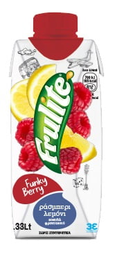 Frulite Fruit Drink Myrtle-Rasbury-Fraula 330 ml (Note)