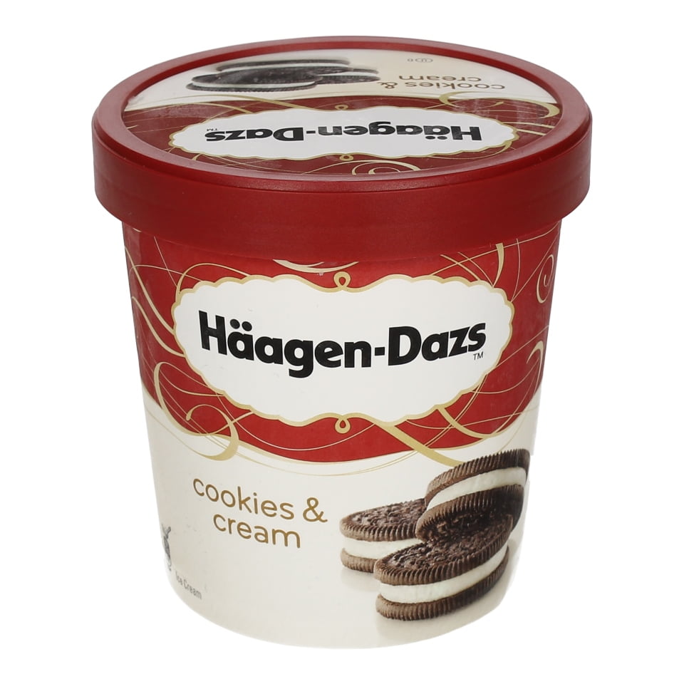 HAAGEN DAZS COOKIES & CREAM 460 ml
