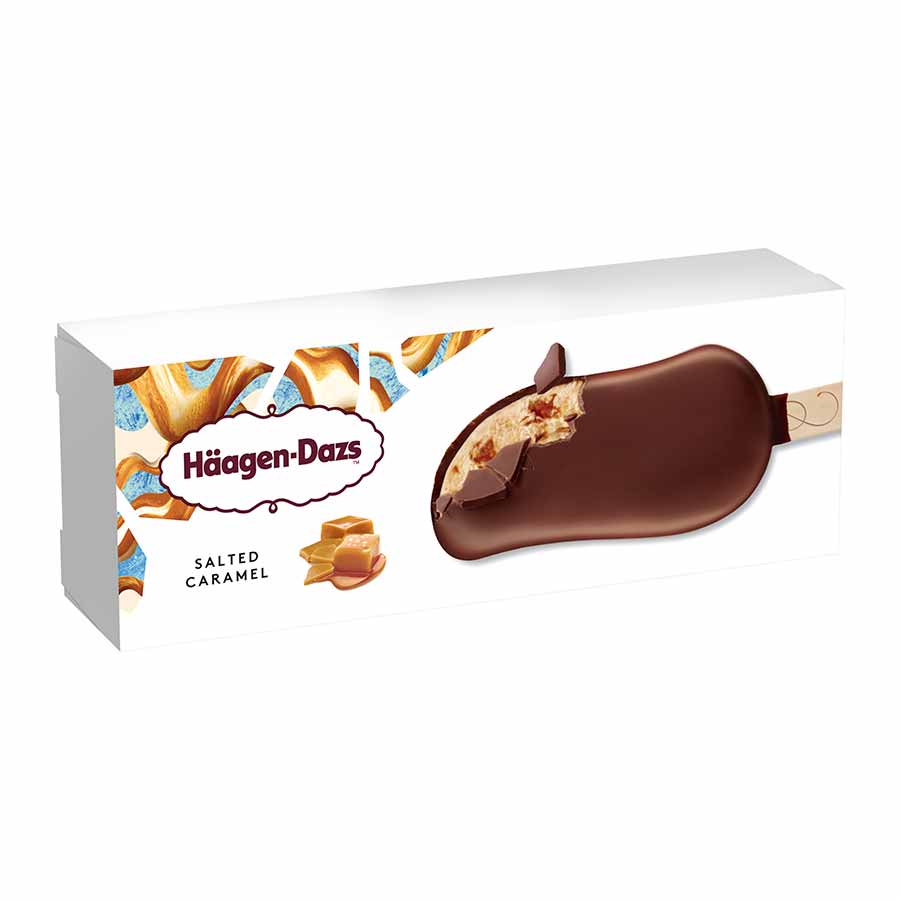 Haagen Dazs Παγωτό Salted Caramel Ξυλάκι 80ml