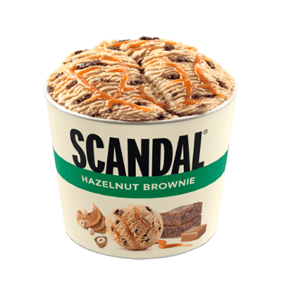 Scandal Hazelnut Brownies 140ml