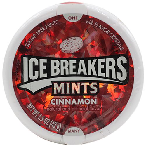ICE BREAKERS SOURS CINNAMON 42 gr