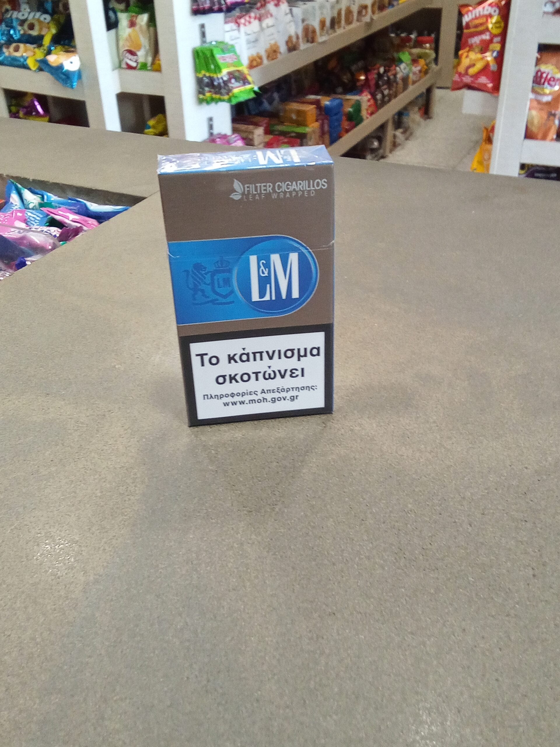 L&M cigarillos 10s μπλέ