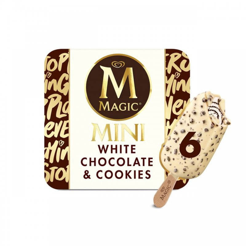 Magic Mini White Chocolate & Cookies 55ml x 6