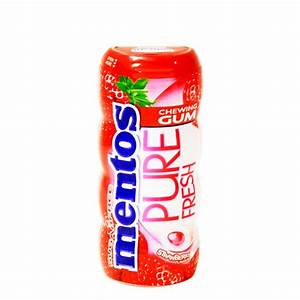 MENTOS PURE STRAWBERRY