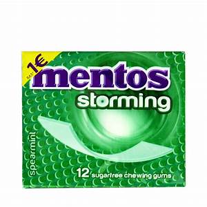 Mentos storming spearmint