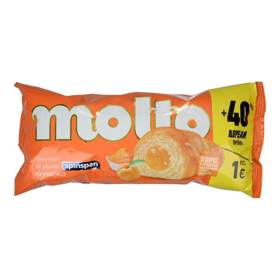 MOLTO Crosan with Filled Verico Molto 80g + 40% Free Product (110g)