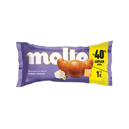MOLTO Krusan Vanilla 80g +40% Gift
