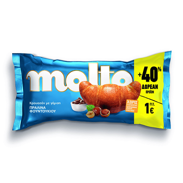 Molto Krushan with Filled Pralin 110g