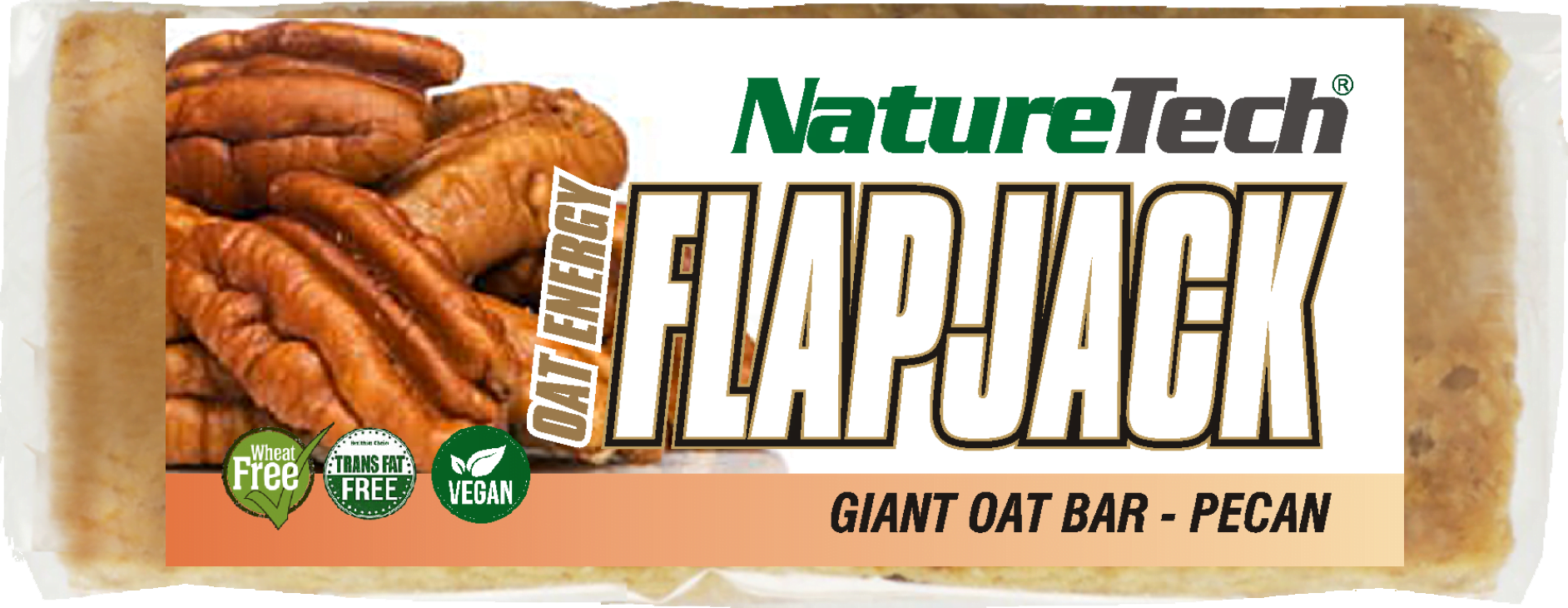 NatureTech Flapjack Pecan 90g