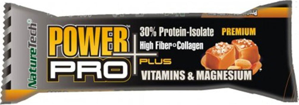 NatureTech Power Pro Plus Salted Caramel & Peanuts
