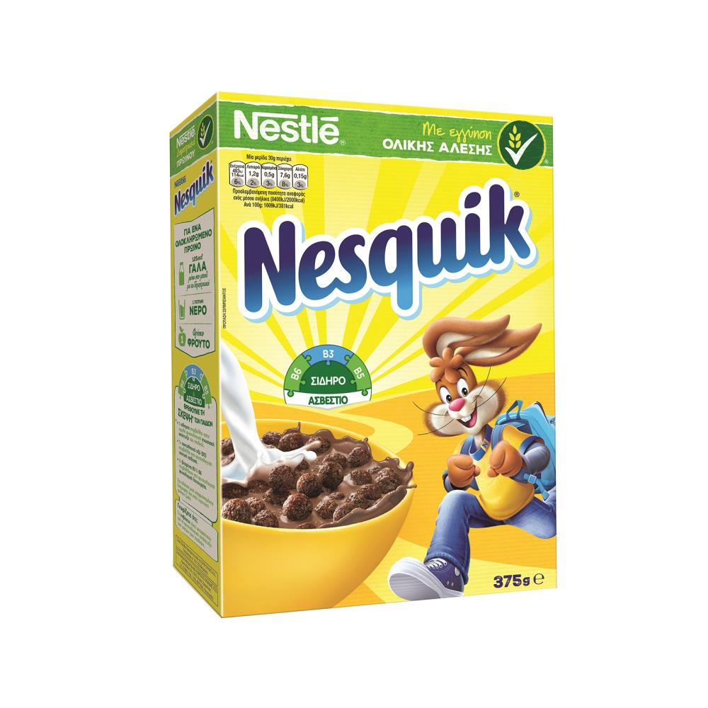 Nesquik Nestle Cereal with Chocolate 375g