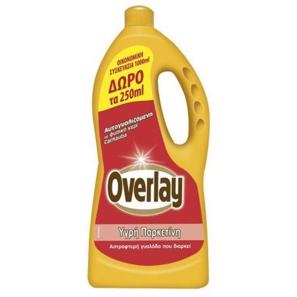 Overlay Water Parketin 1lt +250ml Gift