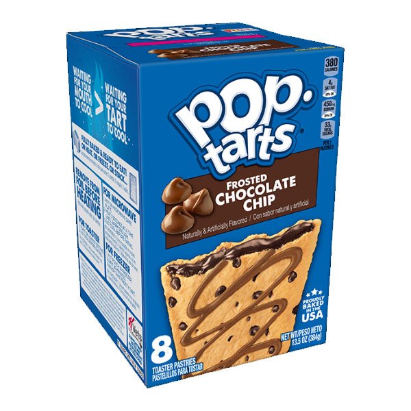 Kellogg’s Pop-Tarts Frosted Chocolate Chip (384gr)