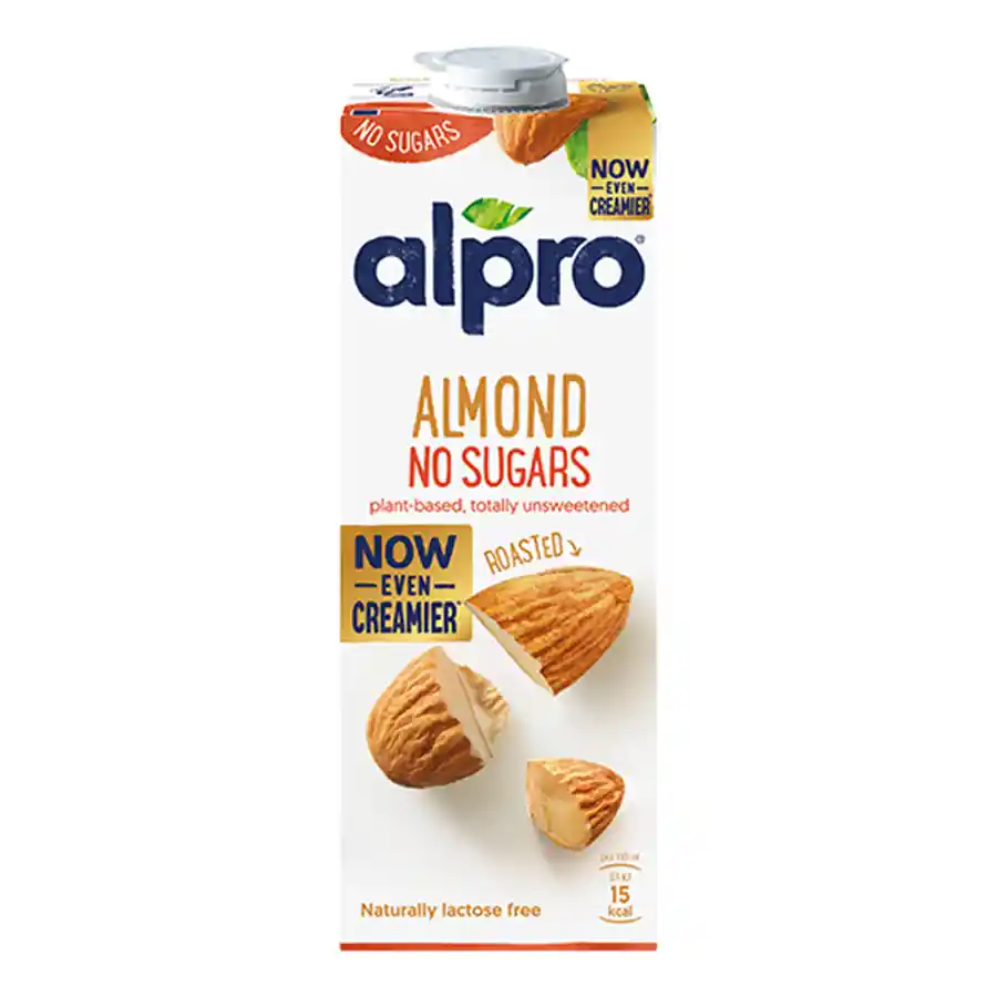 Alpro Ρόφημα Αμυγδάλου Νηστίσιμο Χωρίς Ζάχαρη Χωρίς Λακτόζη Χωρίς Γλουτένη (1lt)