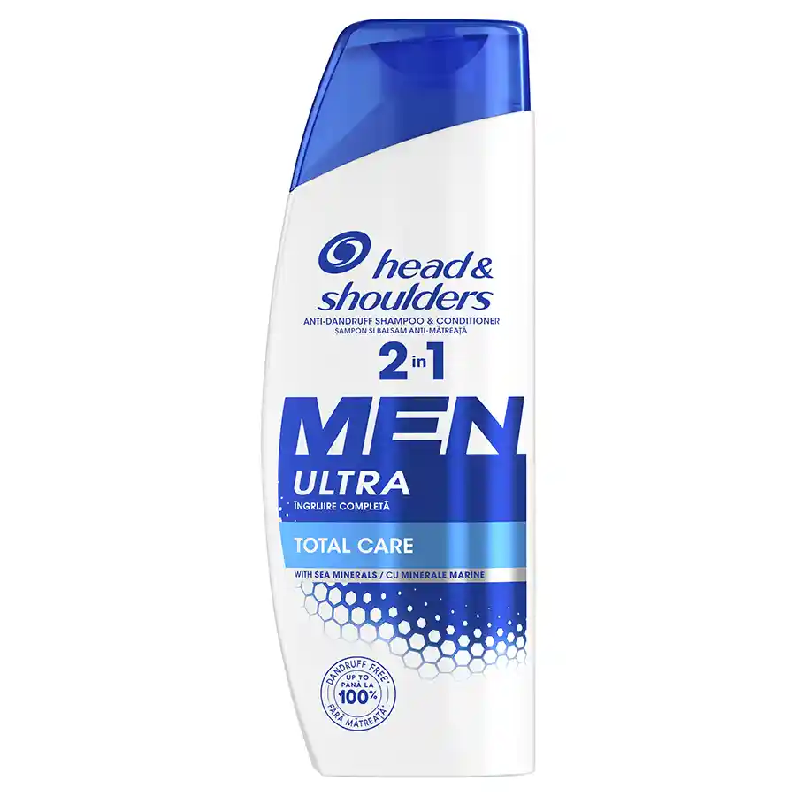 Head & Shoulders Σαμπουάν 2σε1 Total Care (360ml)