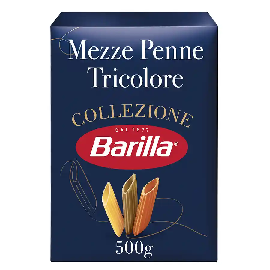 Barilla Collezione Πέννες Τρικολόρε Νo78 (500gr)