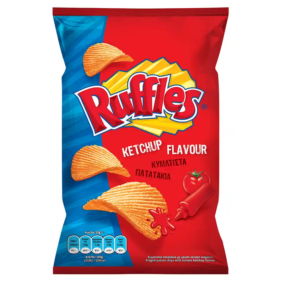 Ruffles Τσιπς Κέτσαπ (95gr)