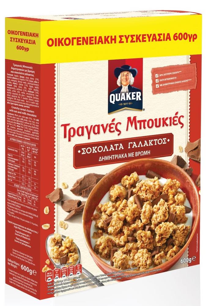 Quaker Tragans Bottles with Chocolate Milk 600g