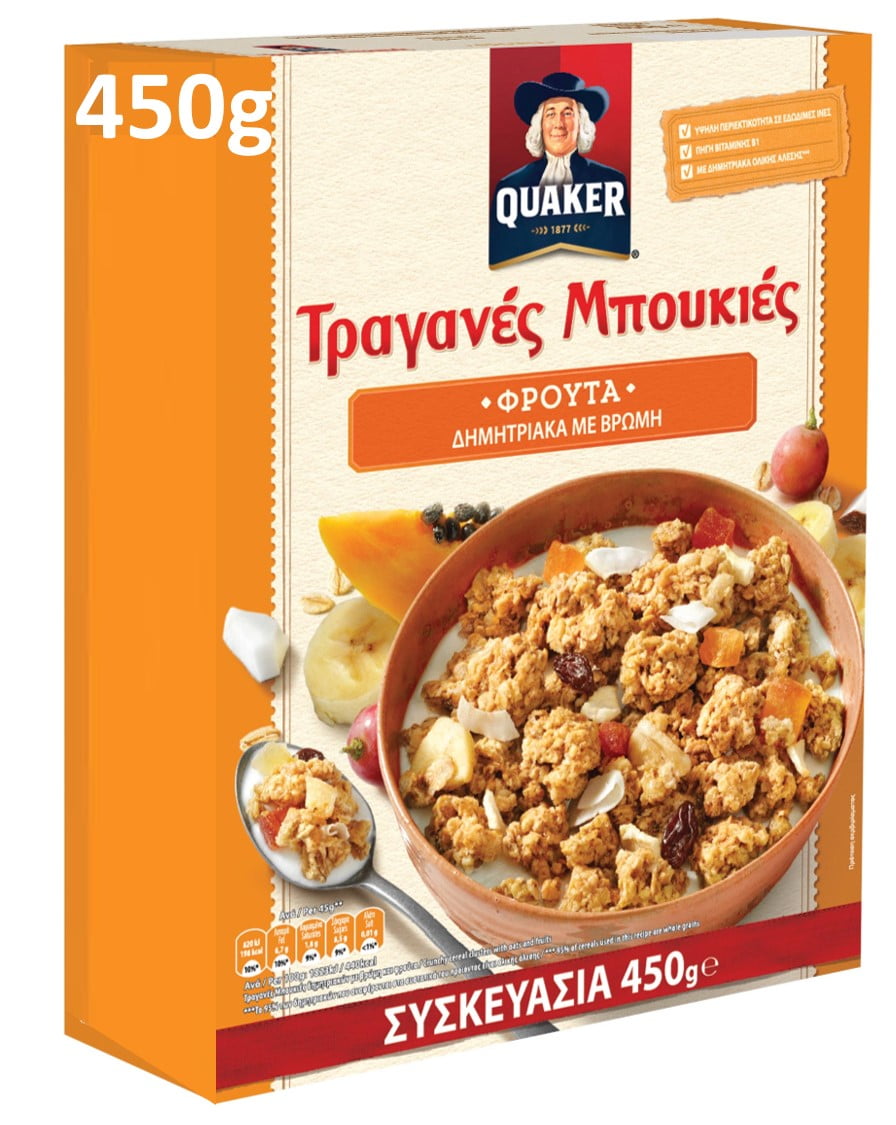 Quaker Tragans Tomatoes with Fruit and Fruit