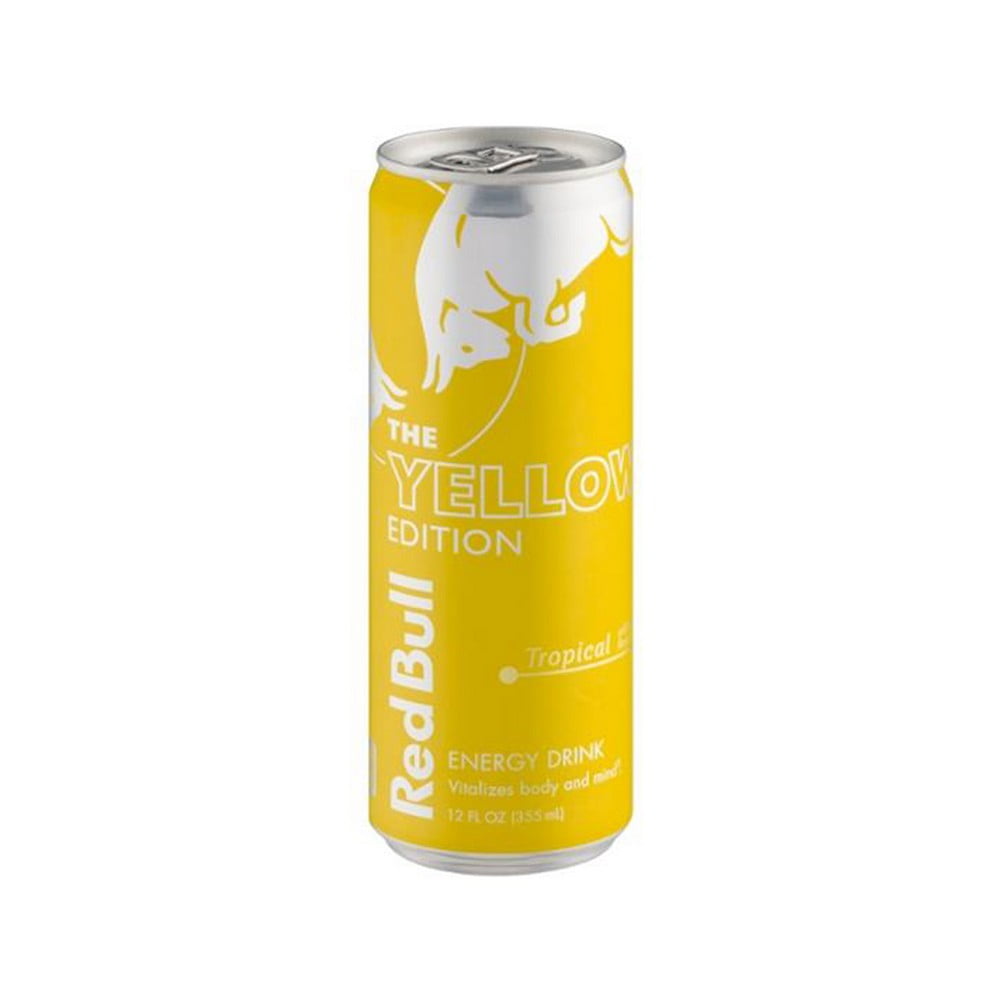 RED BULL 250 ml Yellow Edition tropical