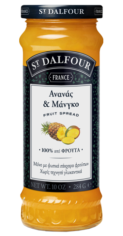 St. Dalfour Μαρμελάδα Ανανάς & Μάνγκο (284gr)