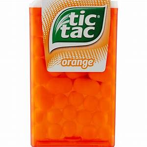 Tic Tac Καραμέλες με Γεύση Πορτοκάλι (18gr)