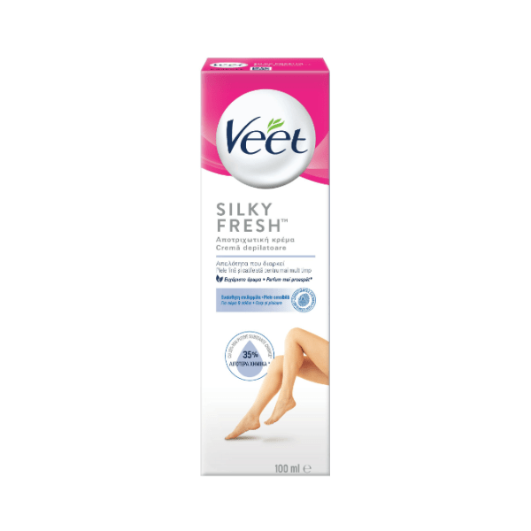 Veet Silky Fresh Κρέμα Αποτρίχωσης για Ευαίσθητες Επιδερμίδες (200ml)
