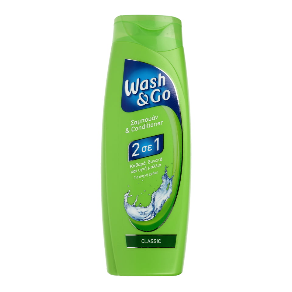 Wash & Go Shampoo Conditioner 2 in 1 Classic 400ml