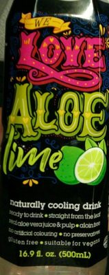 We love Aloe lime – The love company – 500ml (Recording)
