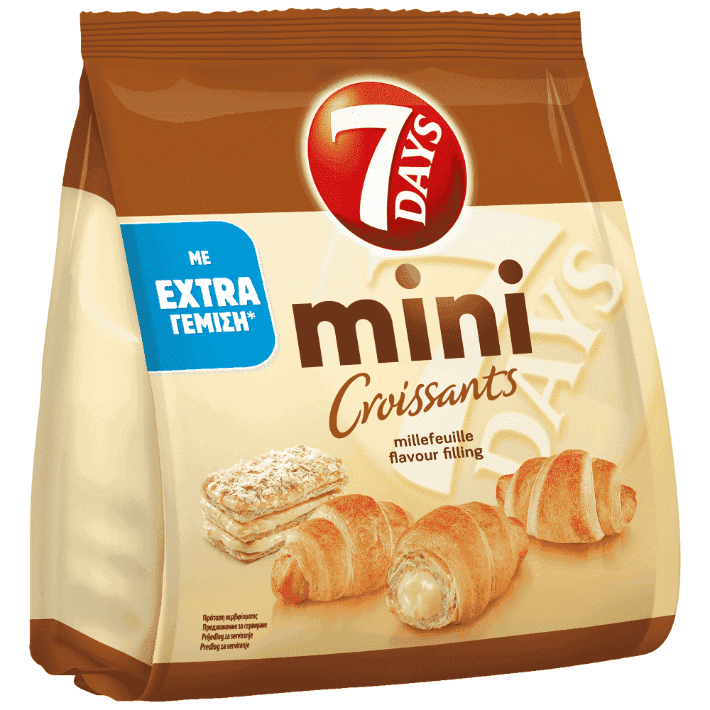 7 Days Mini Κρουασάν Μιλφέιγ (103gr)