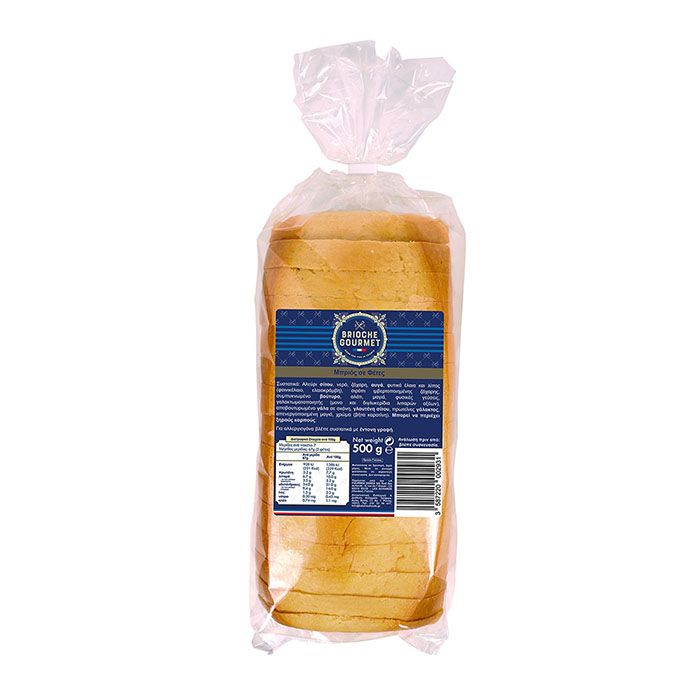 Brioche Gourmet Μπριός σε φέτες (500gr)