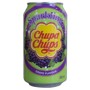 Chupa Chups Grape Sparkling Drink (345ml)