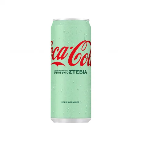 Coca Cola με Στέβια (330ml)