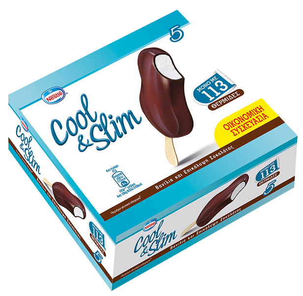 Nestle Cool & Slim Chocolate Vanilla 5cm