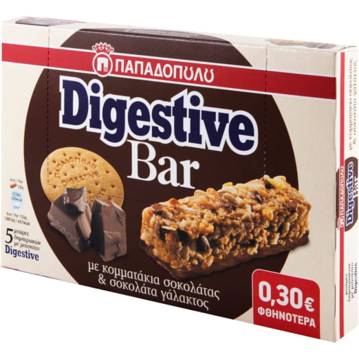 Digestive bar of pepper with pieces of shock.milk and shock cover. The Milk