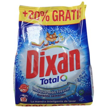 Dixan powder washing bag 954g 18 measures