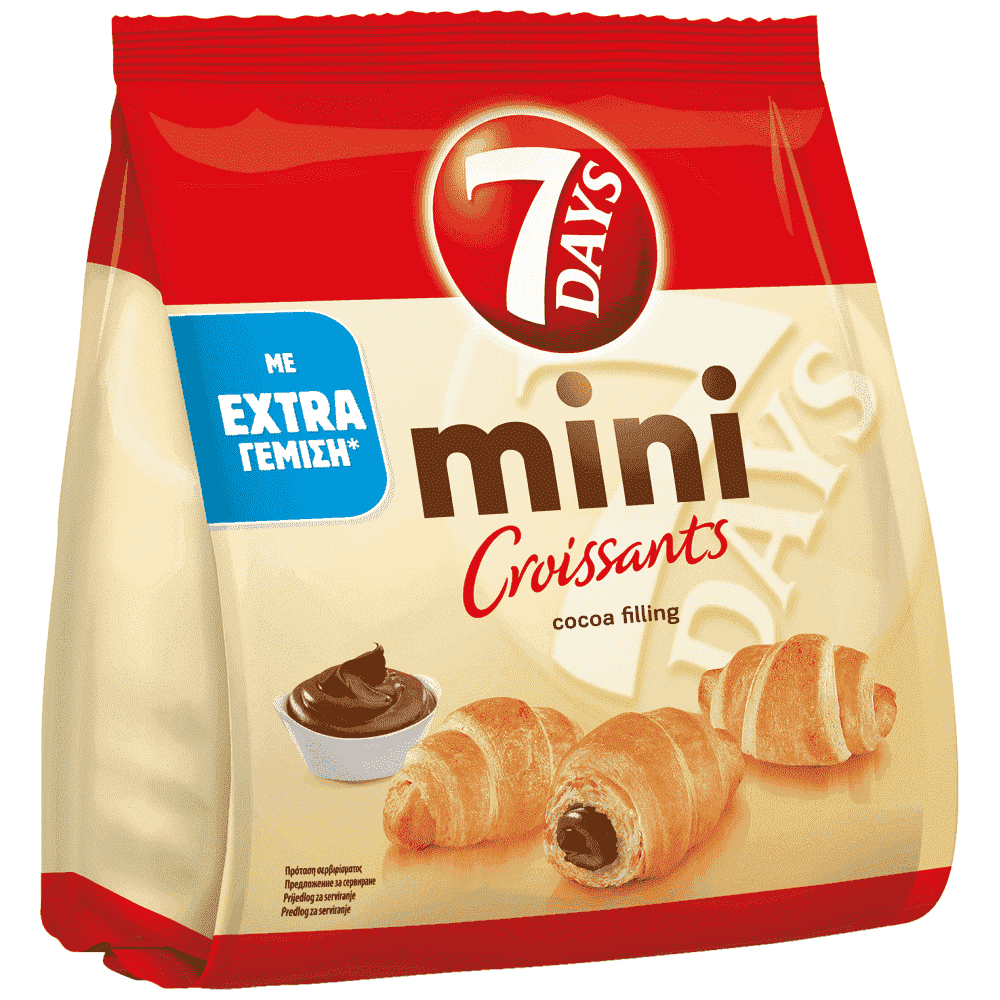 7 Days Mini Κρουασάν Κακάο (103gr)