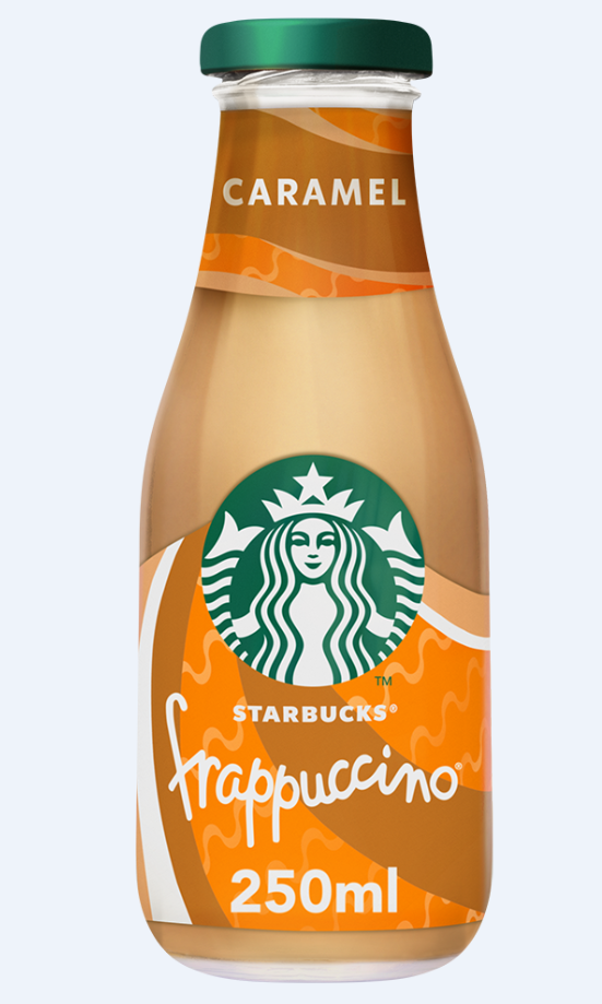 Starbucks Frappuccino Caramel Κρύο Ρόφημα καφέ (250ml)