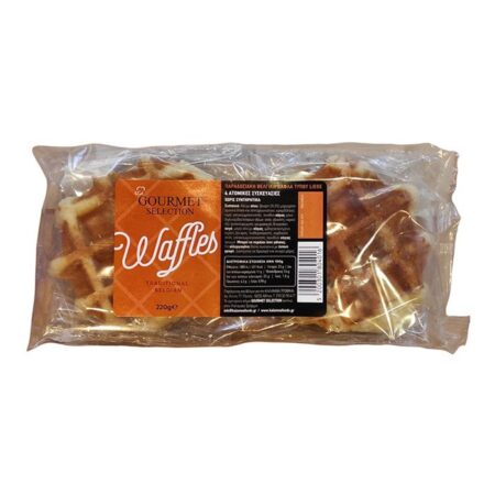 Gourmet Selection Traditional Belgian Waffles – Παραδοσιακές Βέλγικες Βάφλες (220gr)