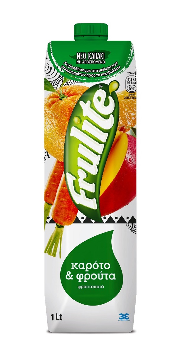 Frulite Φρουτοποτό Καρότο & Φρούτα (1lt)