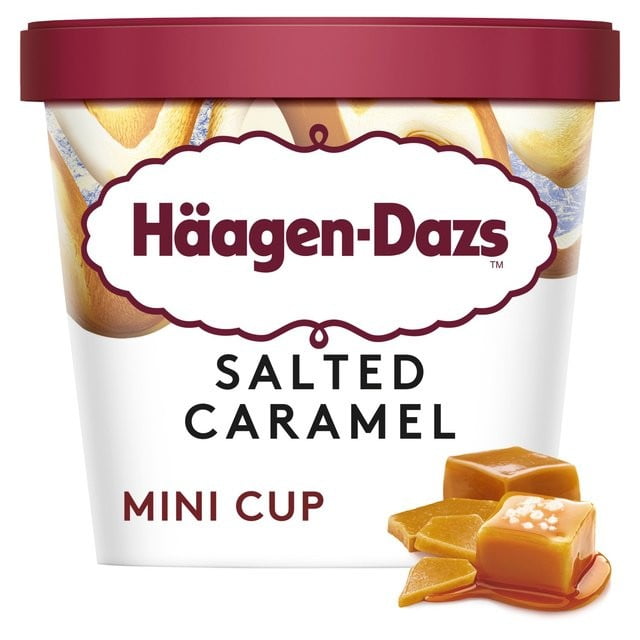 HAAGEN DAZS SALTED CARAMEL MINI CUP 95 ml