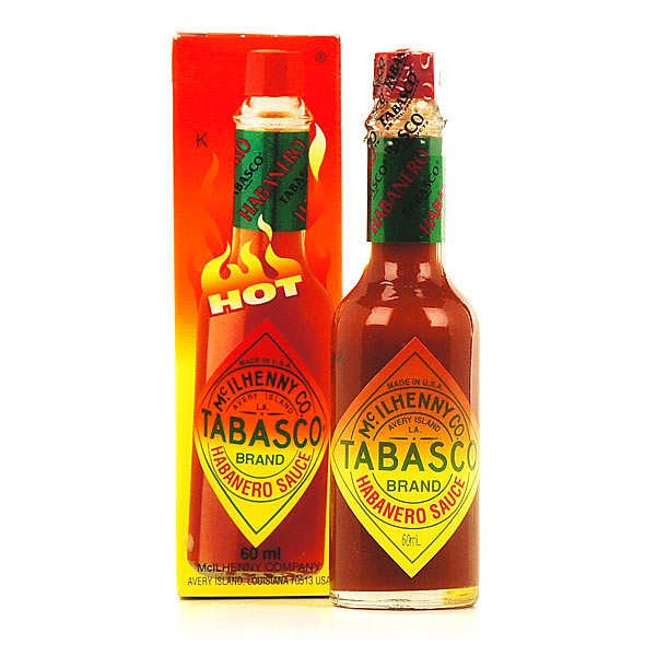 Tabasco Habanero hot sauce