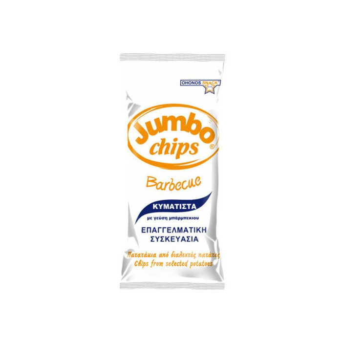 Ohonos – Jumbo chips κυματιστά με bbq (280gr)