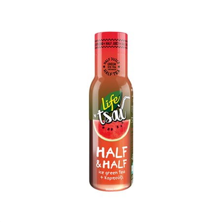 Life  Tsai Half & Half Ice Green Tea Καρπούζι (500ml)