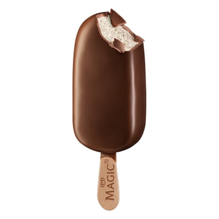 Algida ice cream Magic Classic with flavour vanilla wood