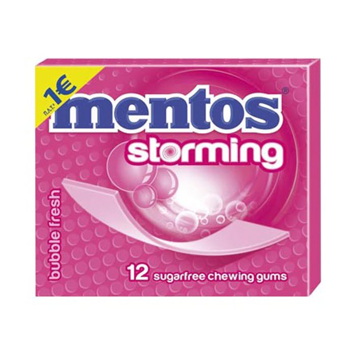 MENTOS storming bubble fresh