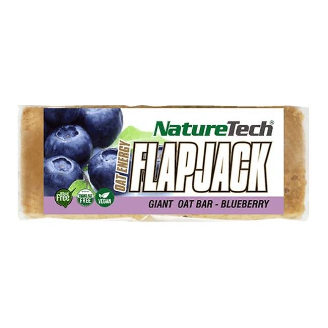 NatureTech Flapjack – Μπάρα Βρώμης με Μύρτιλο (90gr)