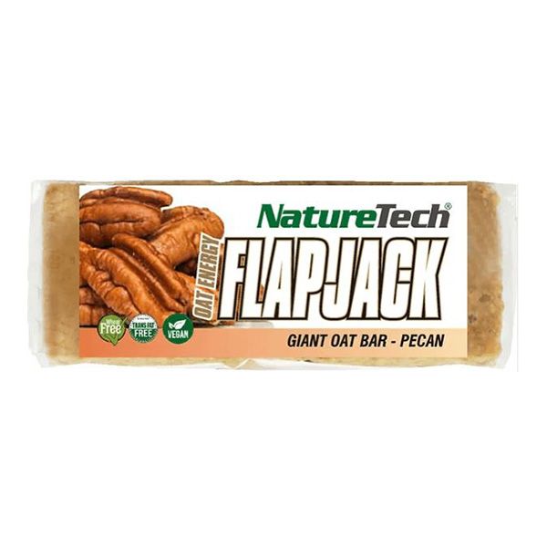 NatureTech Flapjack – Μπάρα Βρώμης με Καρύδια Πεκάν (90gr)
