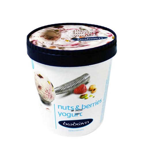 ΔΩΔΩΝΗ ΠΑΓΩΤΟ NUTS & BERRIES YOGURT 750ml